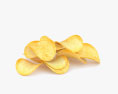 Картофельные чипсы 3D модель