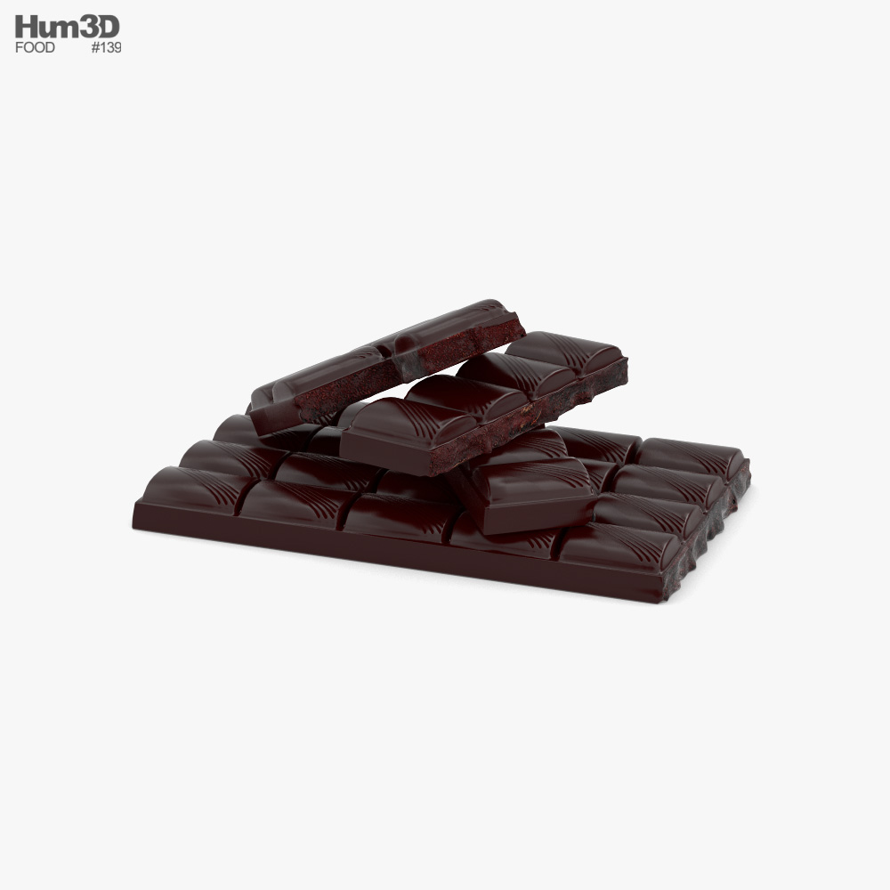 Chocolate Bar 3D model