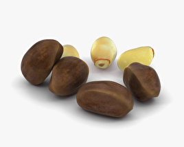 Pine Nuts 3D model