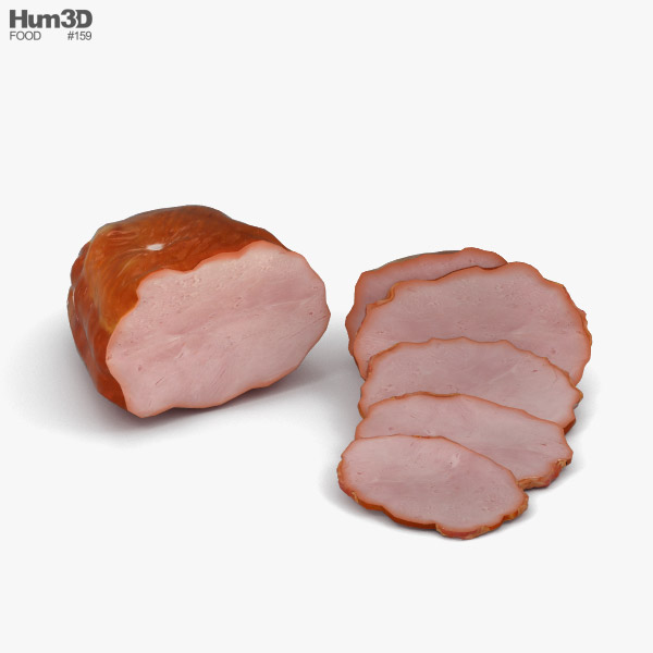 Ham 3D model