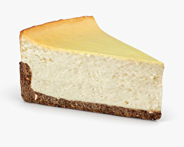 Cheesecake Modèle 3D