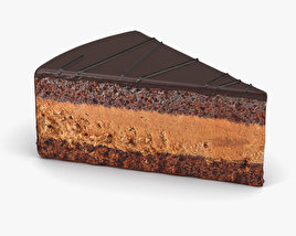 Chocolate Cake 3D model