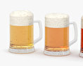 啤酒 杯 3D模型