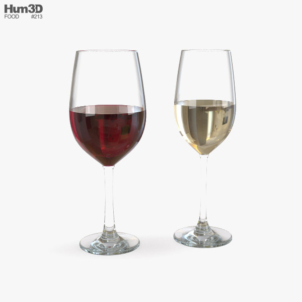 Wine Glass 3D model