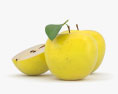 Pomme jaune Modèle 3d