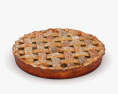 Яблочный пирог 3D модель