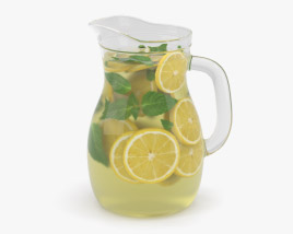 Lemonade Pitcher 3D model