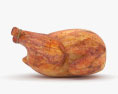 구운 치킨 3D 모델 