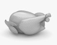 Gebratenes Huhn 3D-Modell