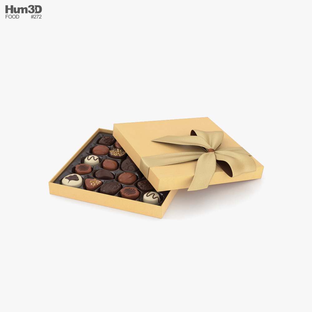 Chocolate Box 3D model