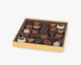 Коробка шоколадних цукерок 3D модель