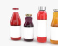 Juice Bottle 3d model
