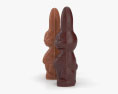 Coelhinhos de chocolate Modelo 3d
