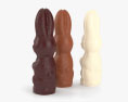 巧克力兔子 3D模型