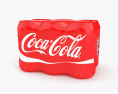 Coca-Cola-Dosen-Paket 3D-Modell