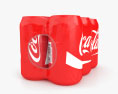 Paquet de canettes de Coca-Cola Modèle 3d