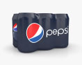 Pepsi-Dosen-Paket 3D-Modell