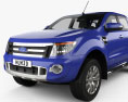 Ford Ranger (T6) 2012 3D 모델 