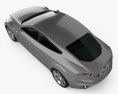 Ford Iosis Concept 2005 Modello 3D vista dall'alto