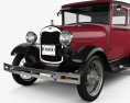 Ford Model A Tudor 1929 3D 모델 