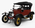 Ford Model T 4door Tourer 1924 Modello 3D