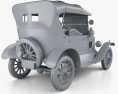 Ford Model T 4door Tourer 1924 Modello 3D