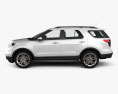 Ford Explorer 2013 3D 모델  side view