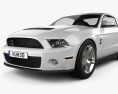 Ford Mustang Shelby GT500 2014 Modello 3D