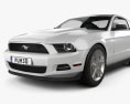 Ford Mustang V6 2014 3d model