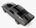 Ford Mustang Shelby GT500 Eleanor 1967 3d model top view