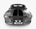 Ford Mustang Shelby GT500 Eleanor 1967 3d model front view