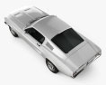 Ford Mustang GT 1967 3d model top view