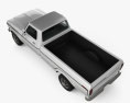 Ford F150 1978 3d model top view
