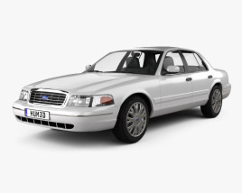 3D model of Ford Crown Victoria 2006