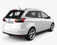 Ford Grand C-max 2015 3d model back view