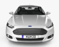Ford Fusion (Mondeo) 2016 3D模型 正面图
