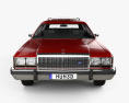Ford Country Squire 1982 3d model front view