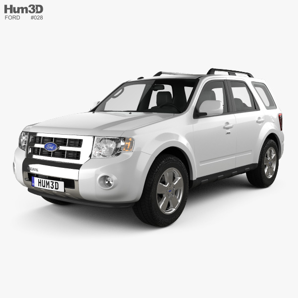 Ford Escape 2015 3D-Modell