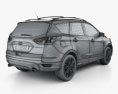 Ford Escape (Kuga) 2016 3D 모델 