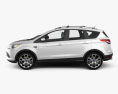 Ford Escape (Kuga) 2016 3D 모델  side view