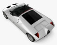 Ford GT90 1995 3d model top view