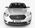 Ford Taurus SHO 2016 3d model front view