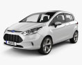 Ford B-MAX 2016 3D 모델 