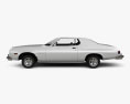 Ford Gran Torino hardtop 1974 3D 모델  side view