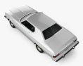 Ford Gran Torino hardtop 1974 3D-Modell Draufsicht