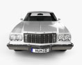 Ford Gran Torino hardtop 1974 3D 모델  front view