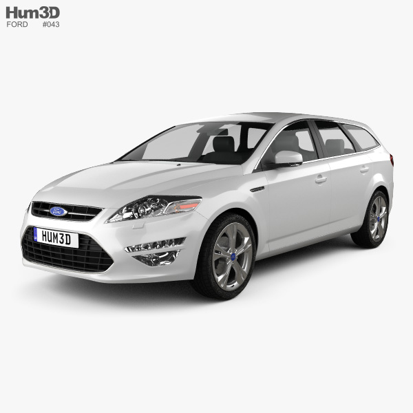 Ford Mondeo wagon 2013 3D model