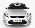 Ford Mondeo wagon 2013 3d model front view