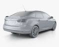 Ford Focus sedan Titanium 2015 3D-Modell