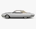 Ford Thunderbird 1961 3d model side view